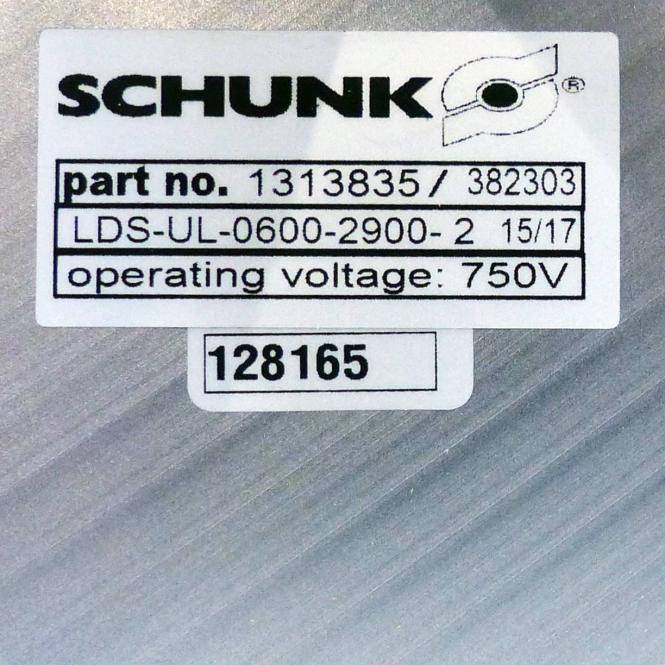 SCHUNK Linearmotorachse mit Führungsträger (LDS-UL-0600-2900-2)