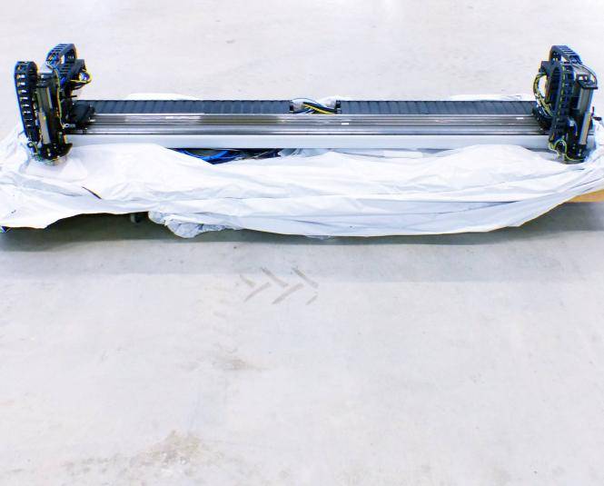 SCHUNK Linearmotorachse mit Führungsträger (LDS-UL-0600-2900-2)