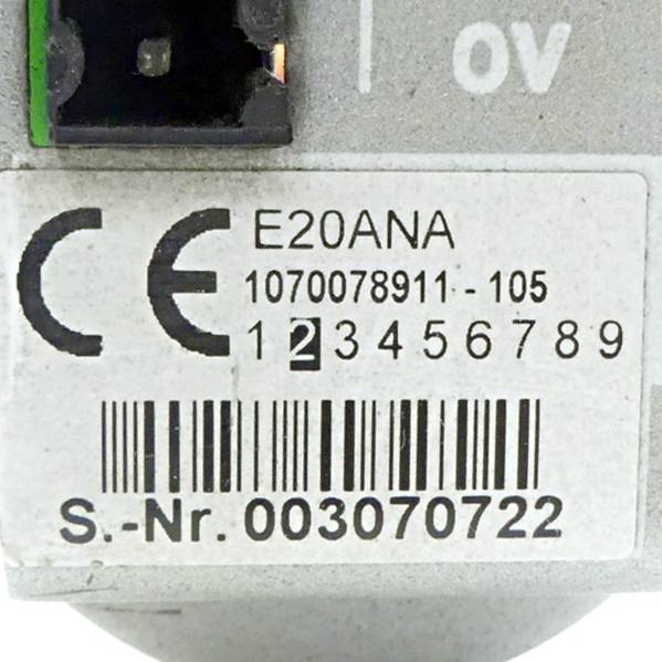 Bosch Eingangskarte E20 ana (1070078911-105)