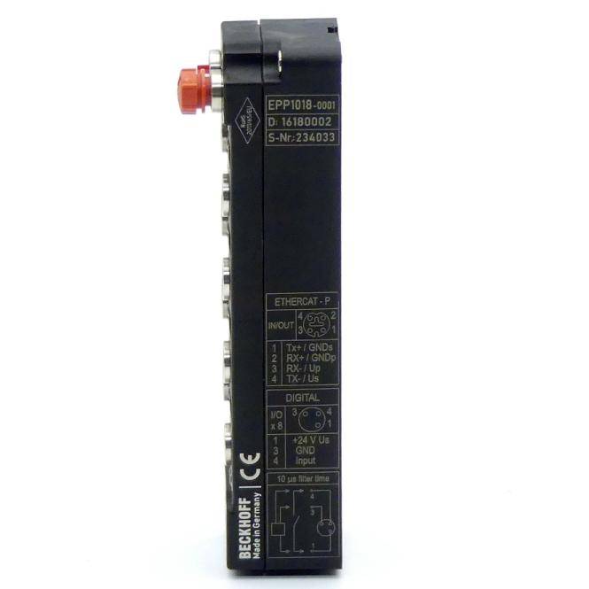 BECKHOFF EtherCAT P Box 8DI (EPP1018-0001)