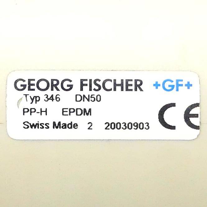 Georg Fischer Kugelhahn (346 DN50 PP-H EPDM)
