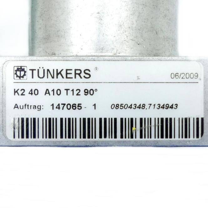 Tünkers Pneumatikspanner 90° K40-T12 (K2 40 A10 T12)