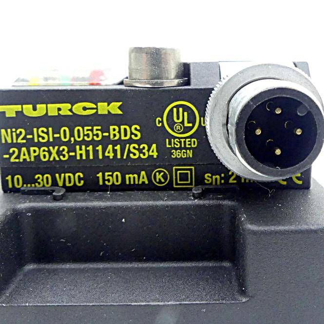Turck Induktiver Sensor Ni2-ISI-0,055-BDS-2AP6X3-H1141/S34 (Ni2-ISI-0,055-BDS-2AP6X3-H1141/S34)