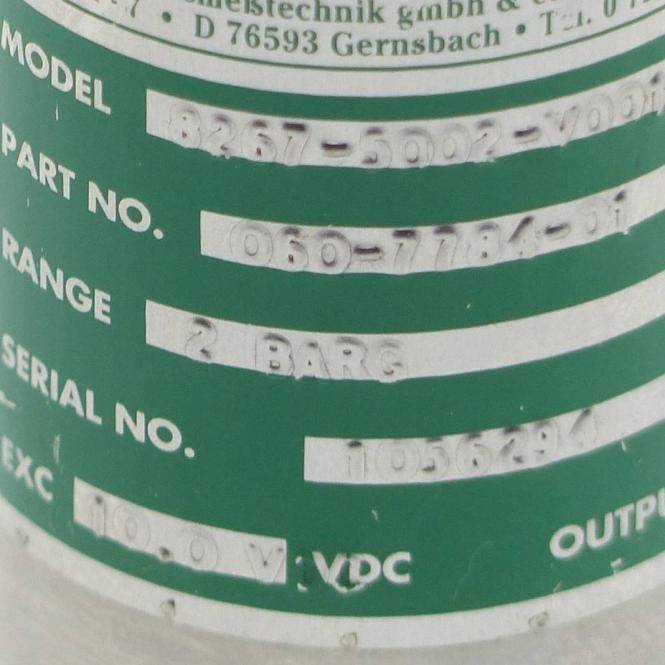 Burster Hochpräzisions - Drucksensor 8267-5002 (8267-5002-V001)