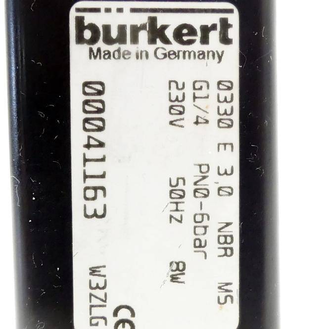bürkert 3/2 Magnetventil (0330-E-03,0-BB-MS)