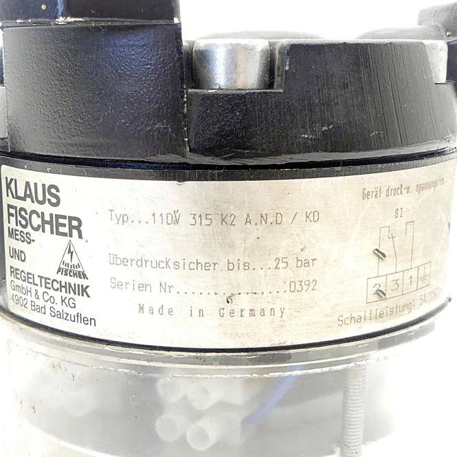 FISCHER Differenzdruckmessgerät (11DV 315 K2 A.N.D / KD)