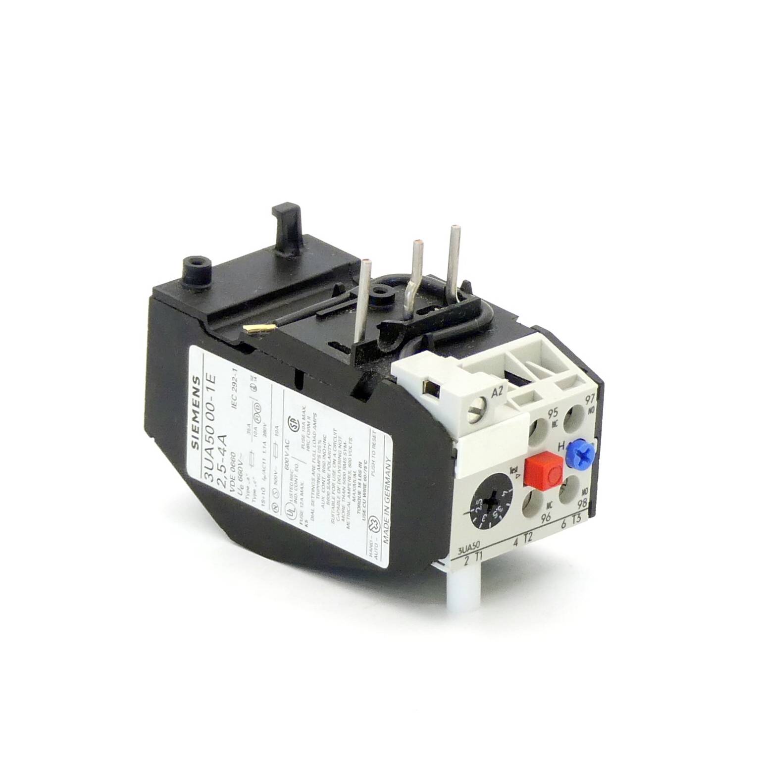 Siemens Überlastrelais 2,5 - 4 A (3UA5000-1E )