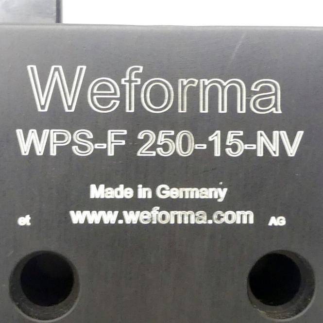 WEFORMA Plattenstopper (WPS-F 250-15-NV)