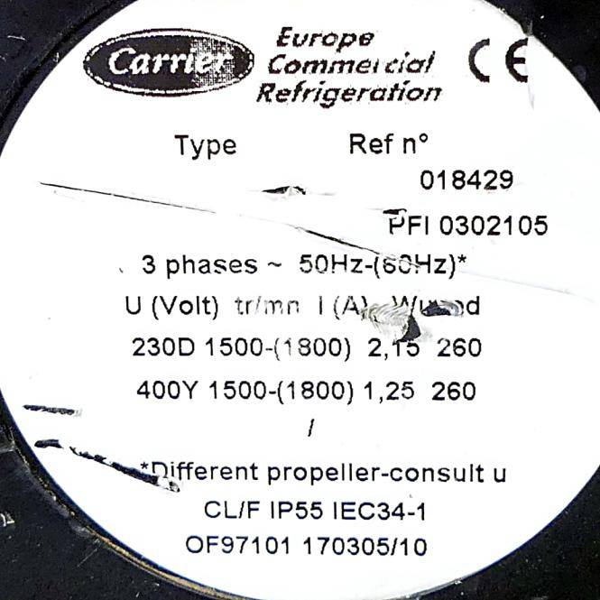 Carrier Ventilator OF 97101 (018429)
