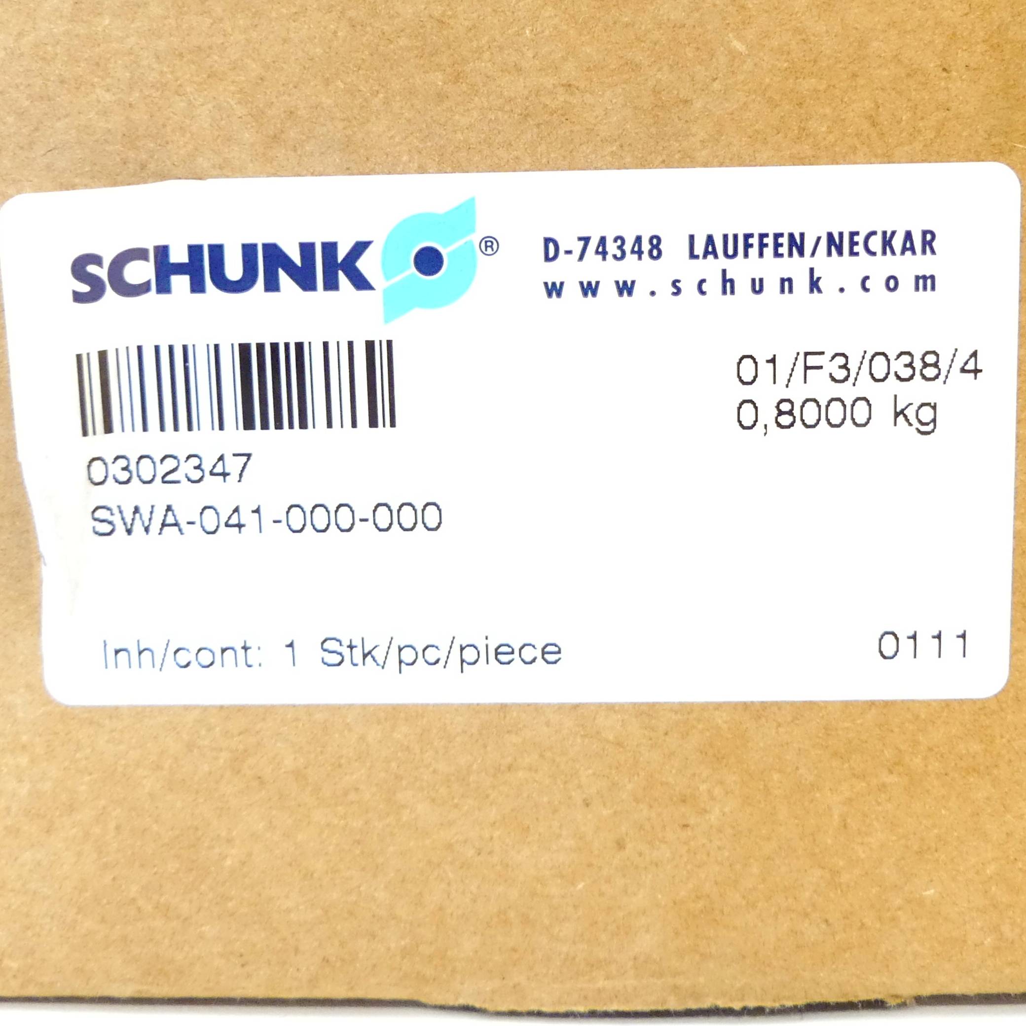 SCHUNK Schnellwechselsystem SWA-041-000-000 (0302347)