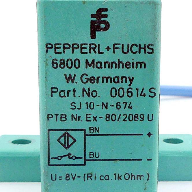 PEPPERL+FUCHS Induktiver Schlitzsensor (SJ10-N-674)