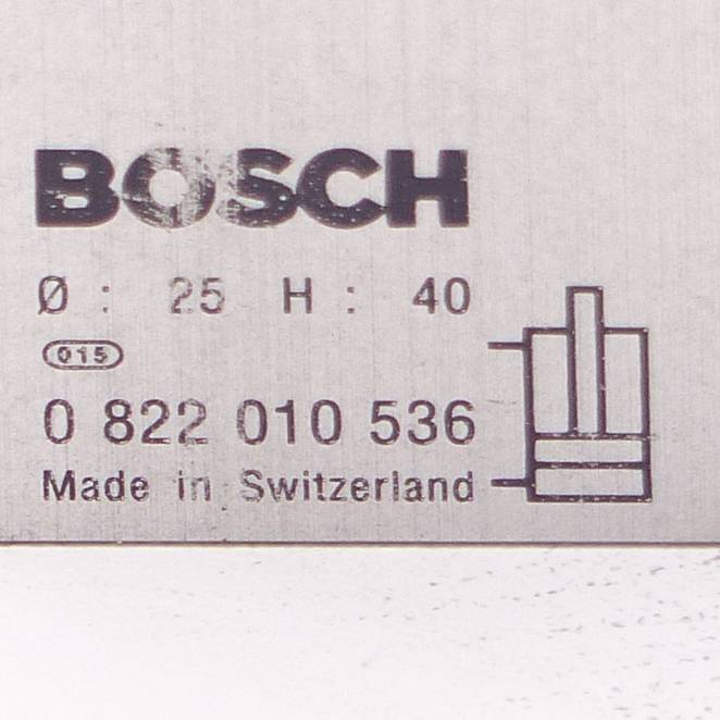 BOSCH Kurzhubzylinder 25 x 40 (0 822 010 536)
