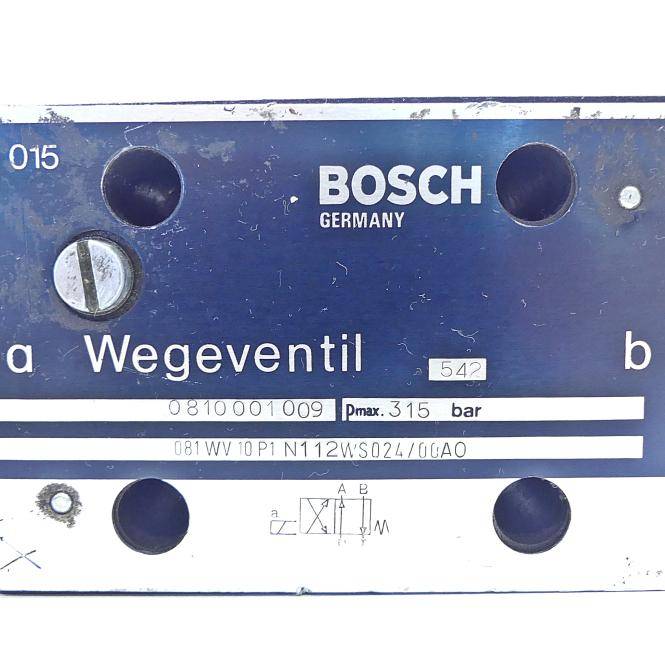 Bosch 4/2 Wegeventil 081WV10P1N112WS024/00AO (0 810 001 009)