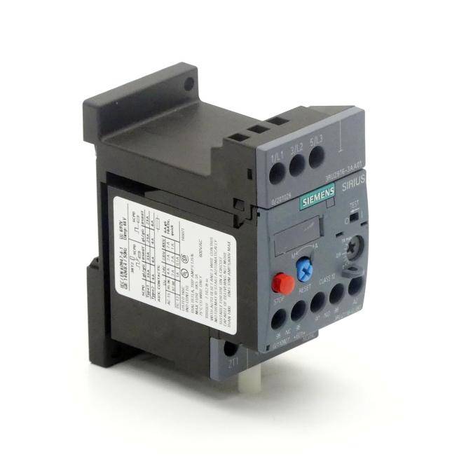 Siemens Überlastrelais 0,70...1,0 A (3RU2916-3AA01)