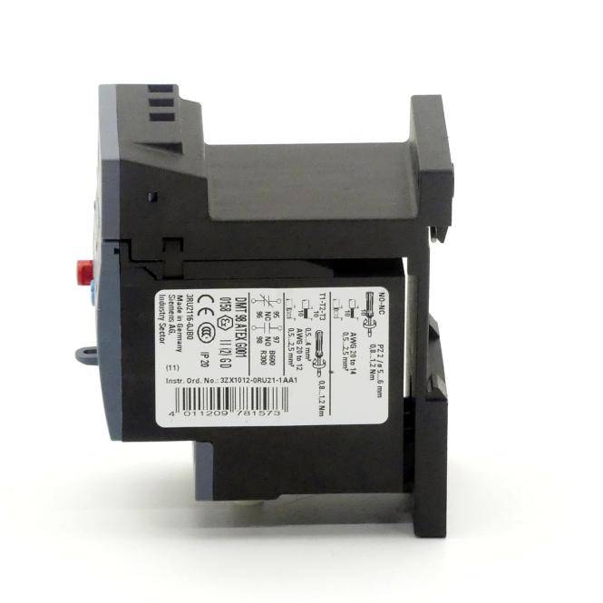 Siemens Überlastrelais 0,70...1,0 A (3RU2916-3AA01)