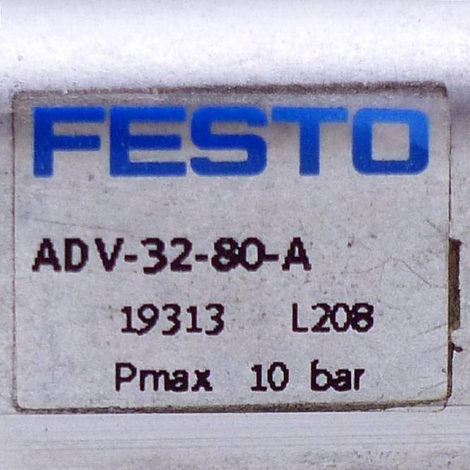 FESTO Kompaktzylinder 19313 (ADV-32-80-A)