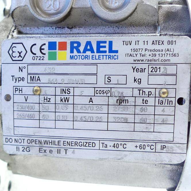Asecos Ventilator mit Motor EH.VE.5794 (6827/33)