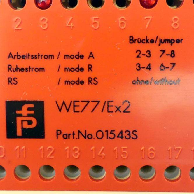 PEPPERL+FUCHS Steuerkreis 01543S (WE77/Ex2)