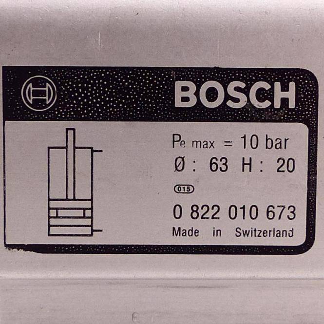 BOSCH Kurzhubzylinder 63 x 20 (0 822 010 673)