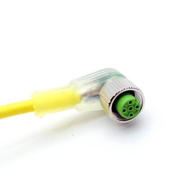 Murrelektronik Verbindungsleitung M12 St. 90° / M12 Bu. 90° A-kod. LED (7000-40421-0340250)
