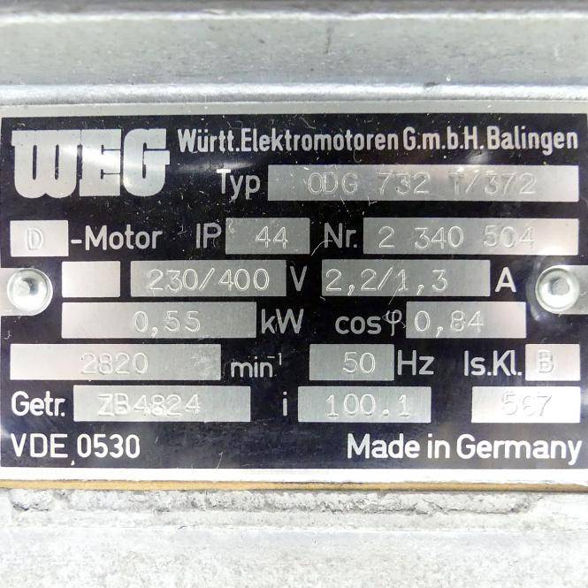 WEG Getriebemotor 0DG 732 T/732 (2340504)