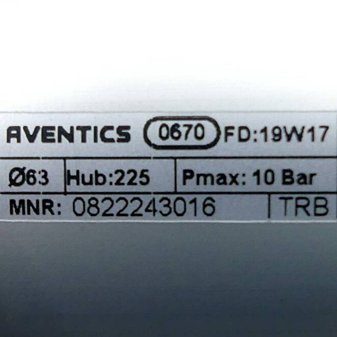 AVENTICS Pneumatikzylinder (0822243016)