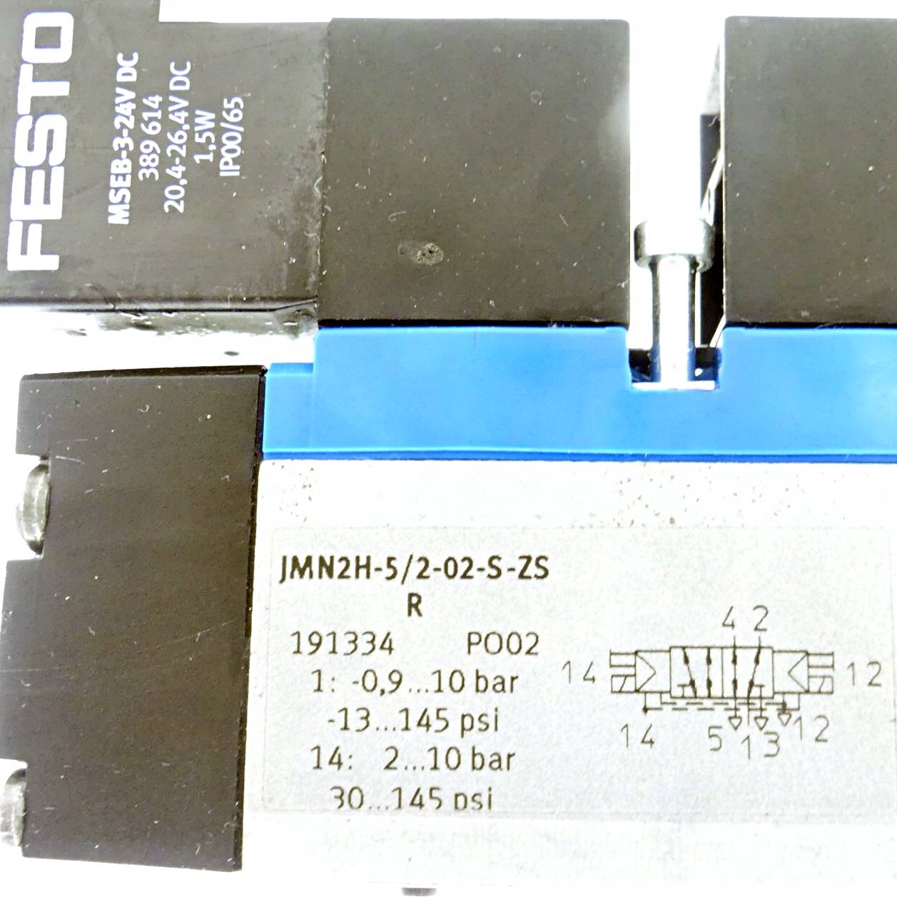 FESTO Magnetventil JMN2H-5/2-02-S-ZS (191334)