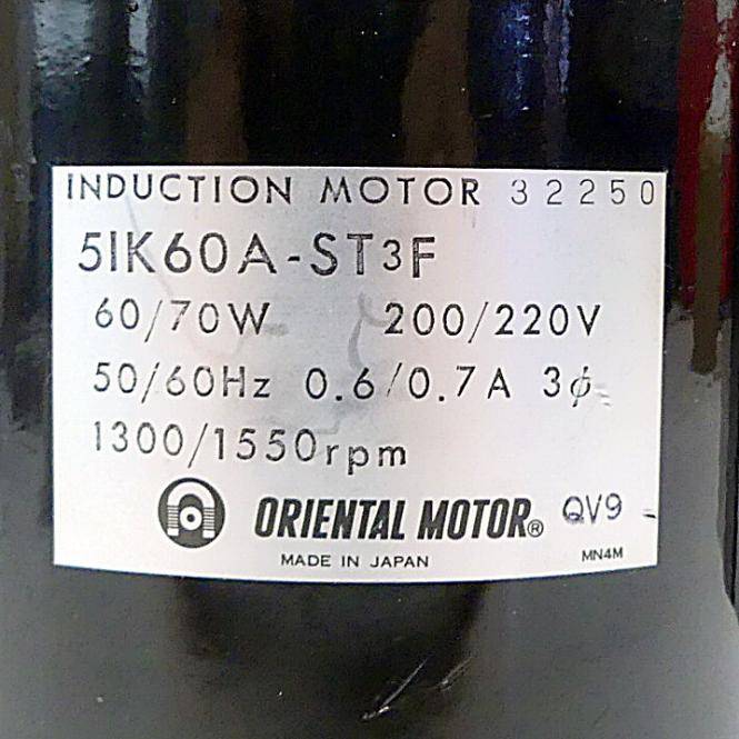 Oriental Motor Induktionsmotor (5IK60A-ST3F)