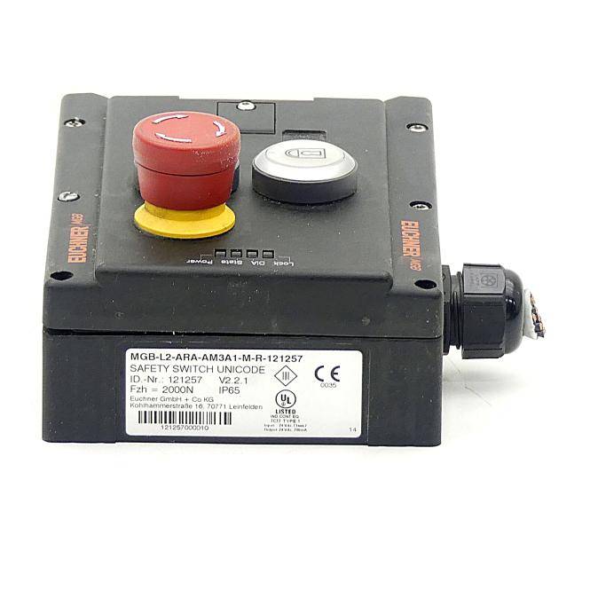 Euchner Zuhaltemodul MGB-L2-ARA-AM3A1-M-R- MGB-L2-ARA-AM3A1-M-R-121257 (121257)