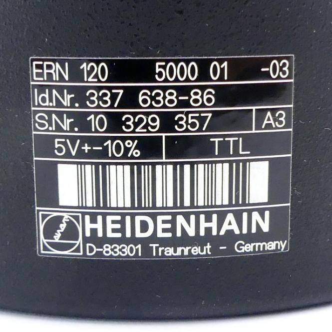 HEIDENHAIN Drehgeber ERN 120 5000 01 -03 (337 638-86)