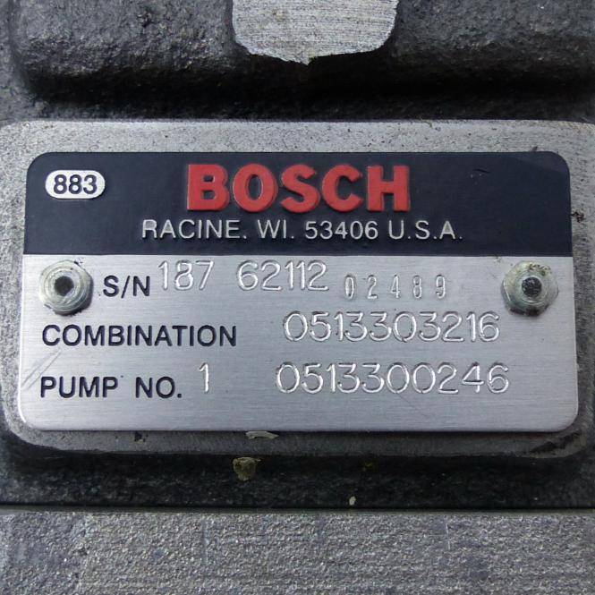 Bosch Radialkolbenpumpe 187 62112 (0 513 303 216)