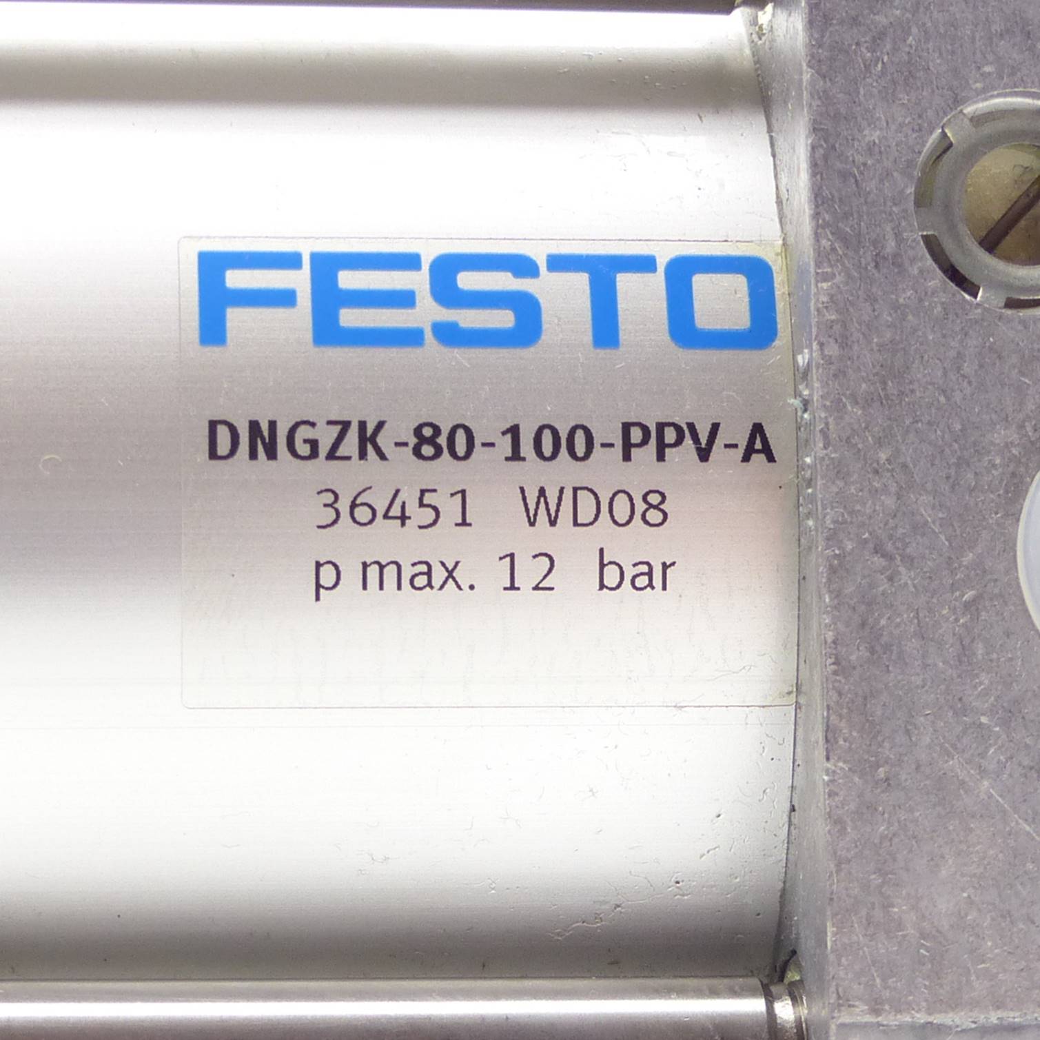 FESTO FESTO Kompaktzylinder DBGZK-80-100-PPV-A (36451)