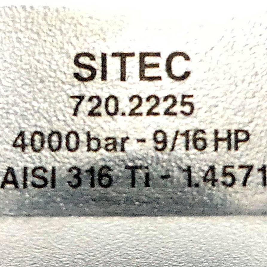 SITEC SITEC Anschliss (AISI 316 Ti - 1.4571)