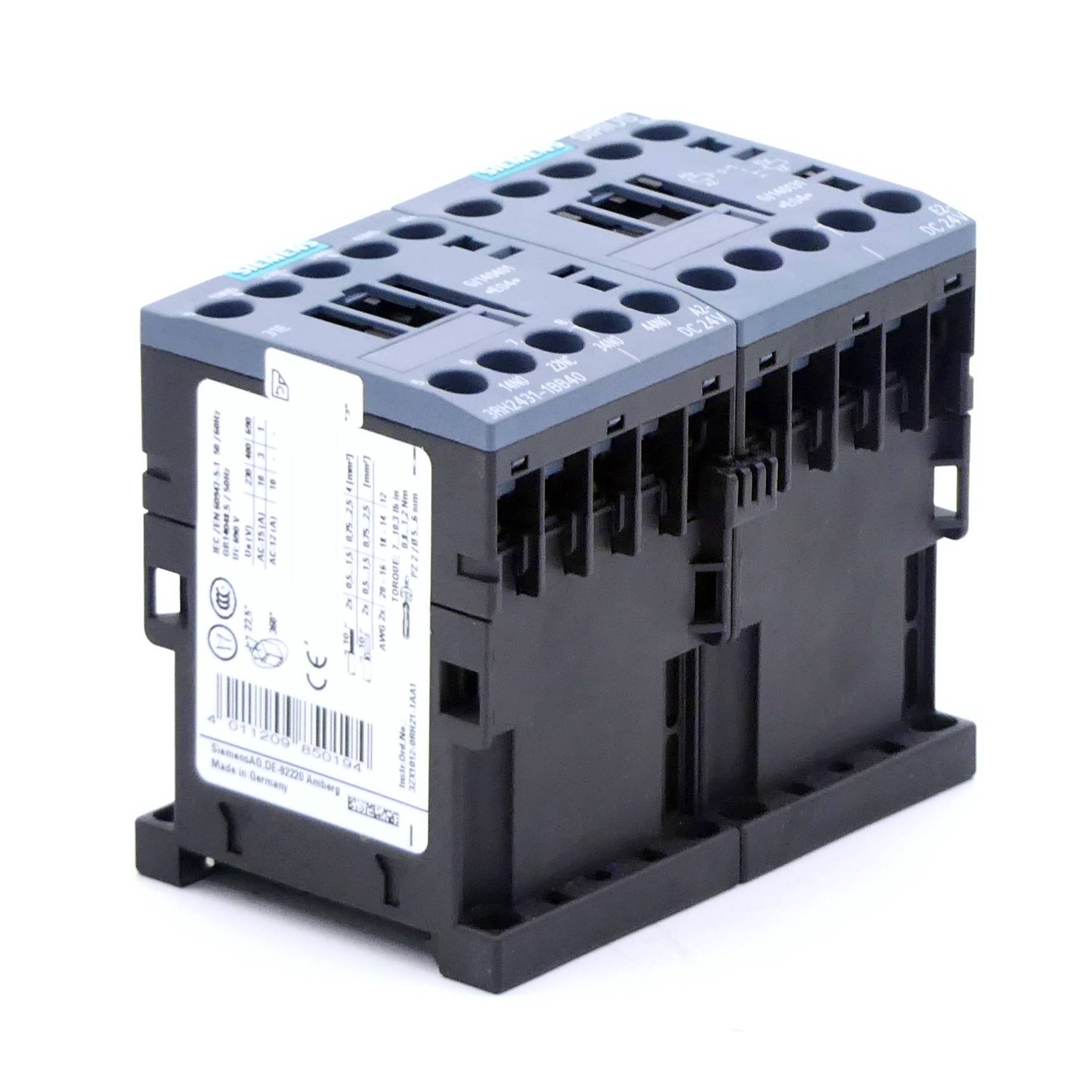 WAGO Contactor (3RH2431-1BB40)