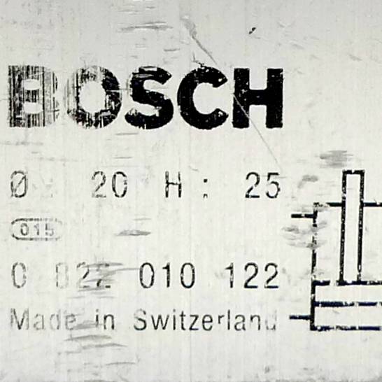 Bosch Kompaktzylinder (0822010122)