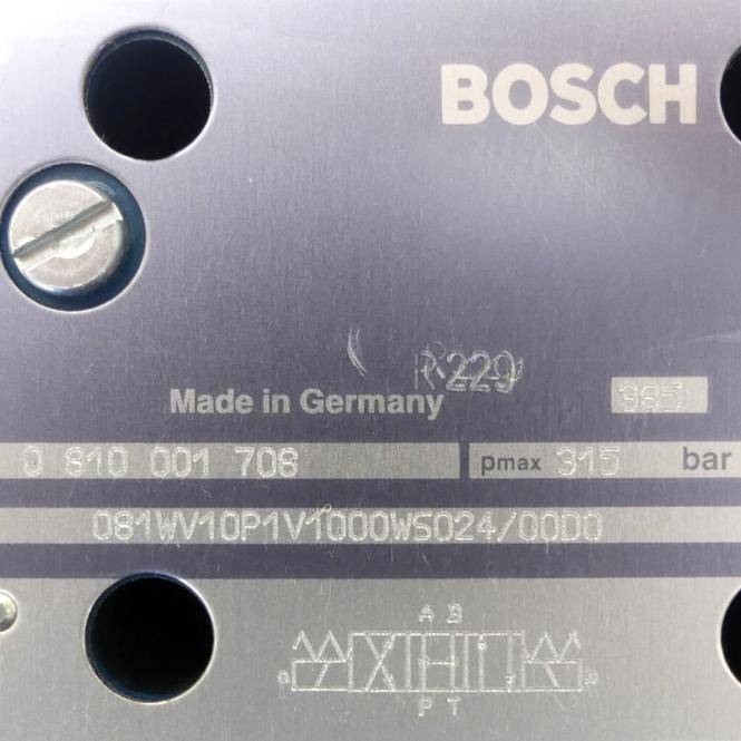 Bosch 4/3-Wegeventil 081WV10P1V1000WS024/0000 (0 810 001 708)