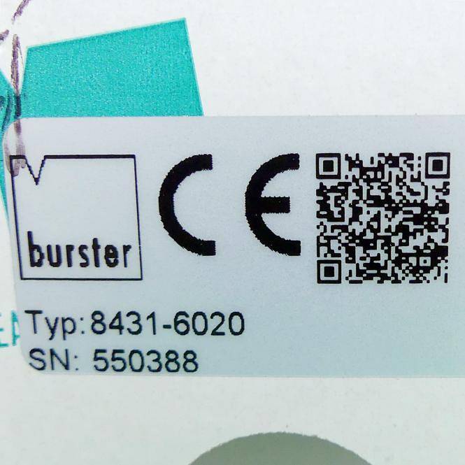 Burster Druckkraftsensor 550388 (8431-6020)