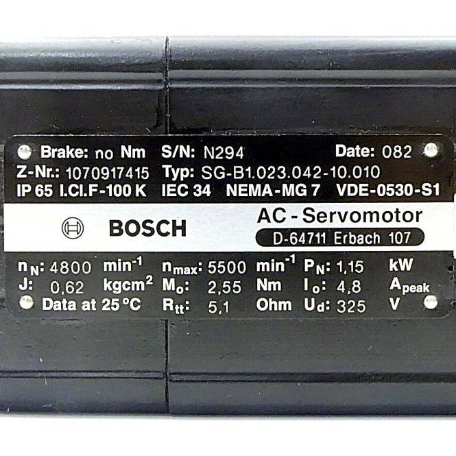 Bosch AC-Servomotor SG-B1.023.042-10.010 (1070917415)