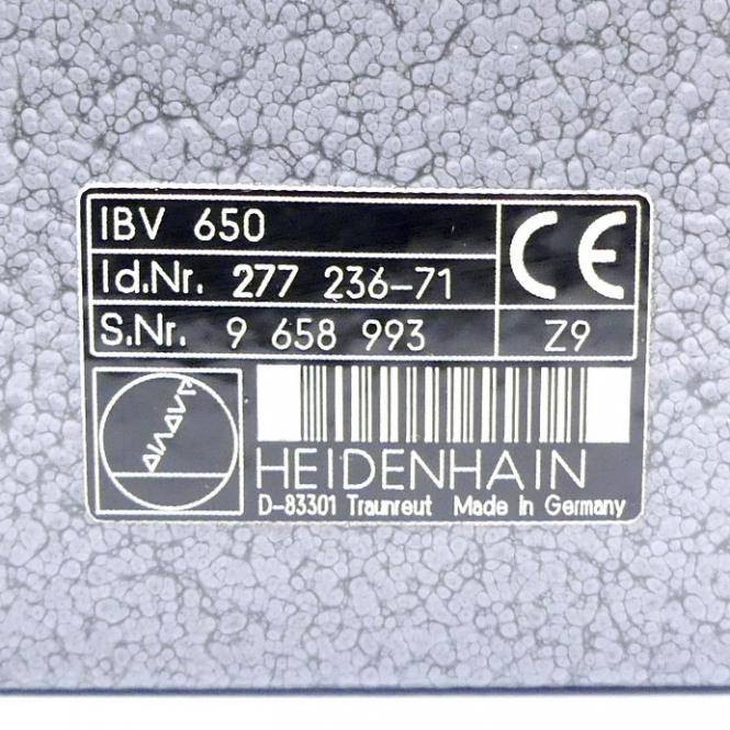 HEIDENHAIN Digitalisierungselektronik IBV 650 (277 236-71)
