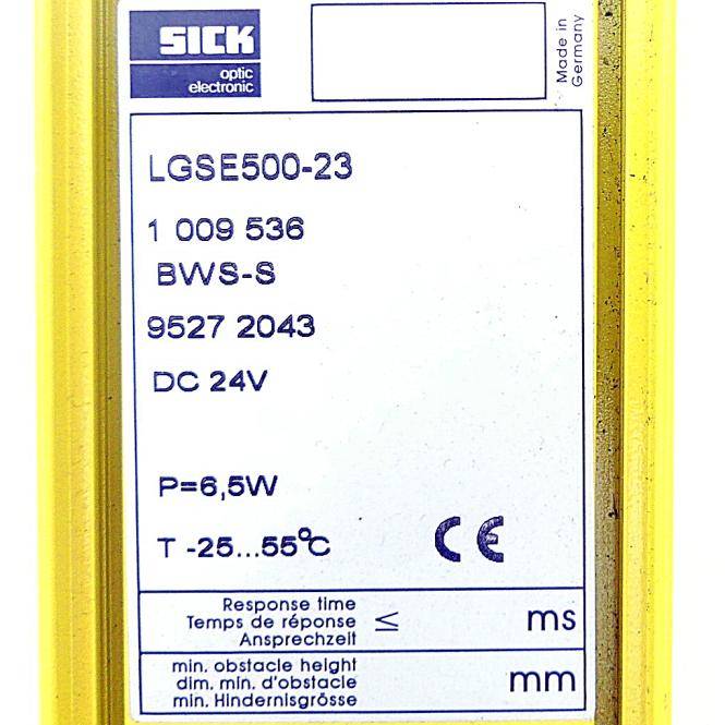SICK Sicherheitsvorhang optischer Empfänger LGSE500-23 (1 009 536)