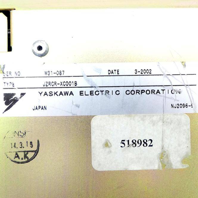 Yaskawa Servosteuerung JZRCR-XC001B (JZRCR-XC001B)