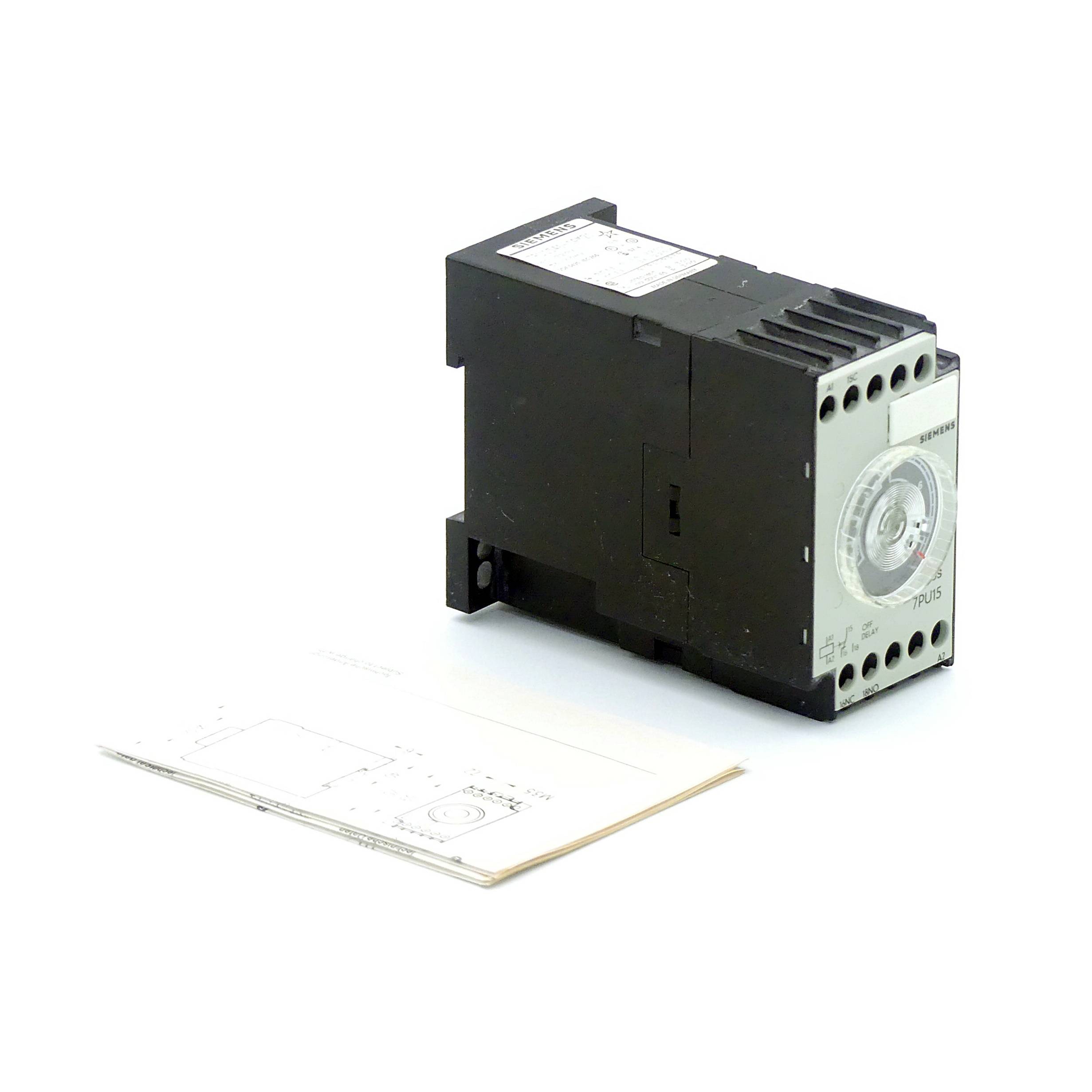 Siemens Zeitrelais 7PU (7PU15 40-1AM20)