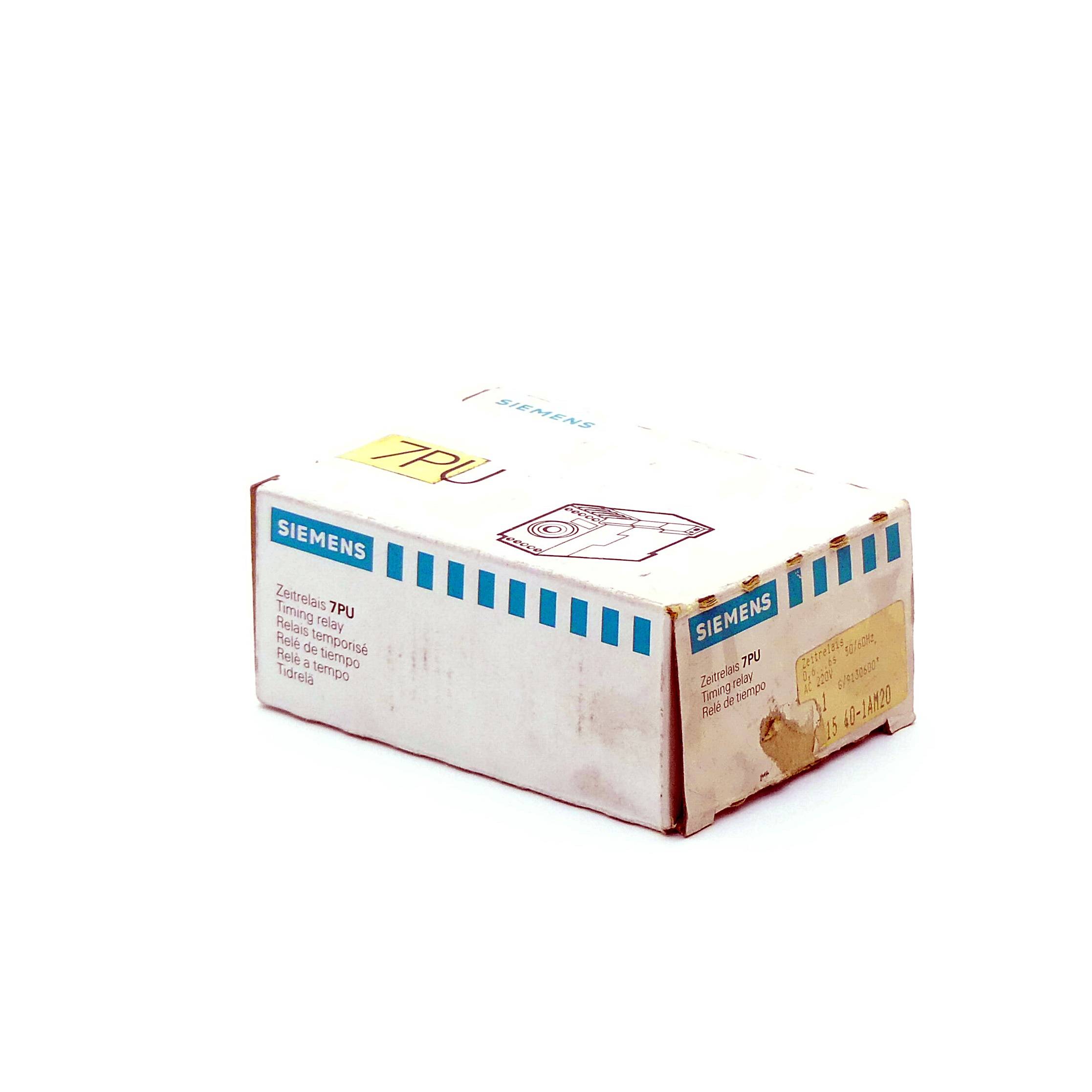 Siemens Zeitrelais 7PU (7PU15 40-1AM20)