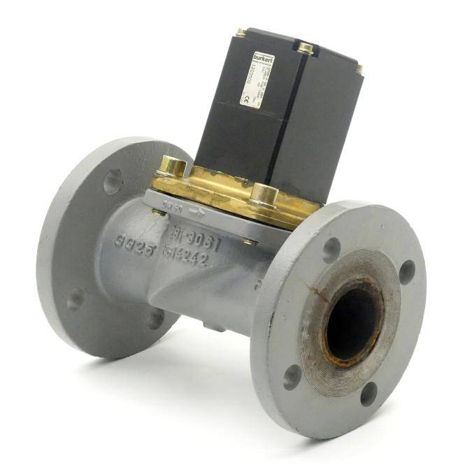 bürkert 2/2 Magnetventil m. Flansch (120350Q)