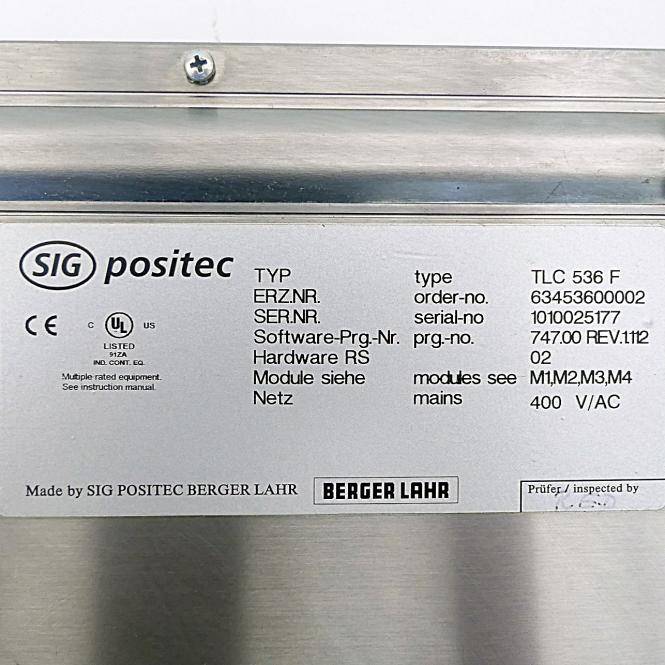 SIG Twin Line AC-Servomotorsteuerung TLC636 F -/HIFA/-/PBDP (63453600002)