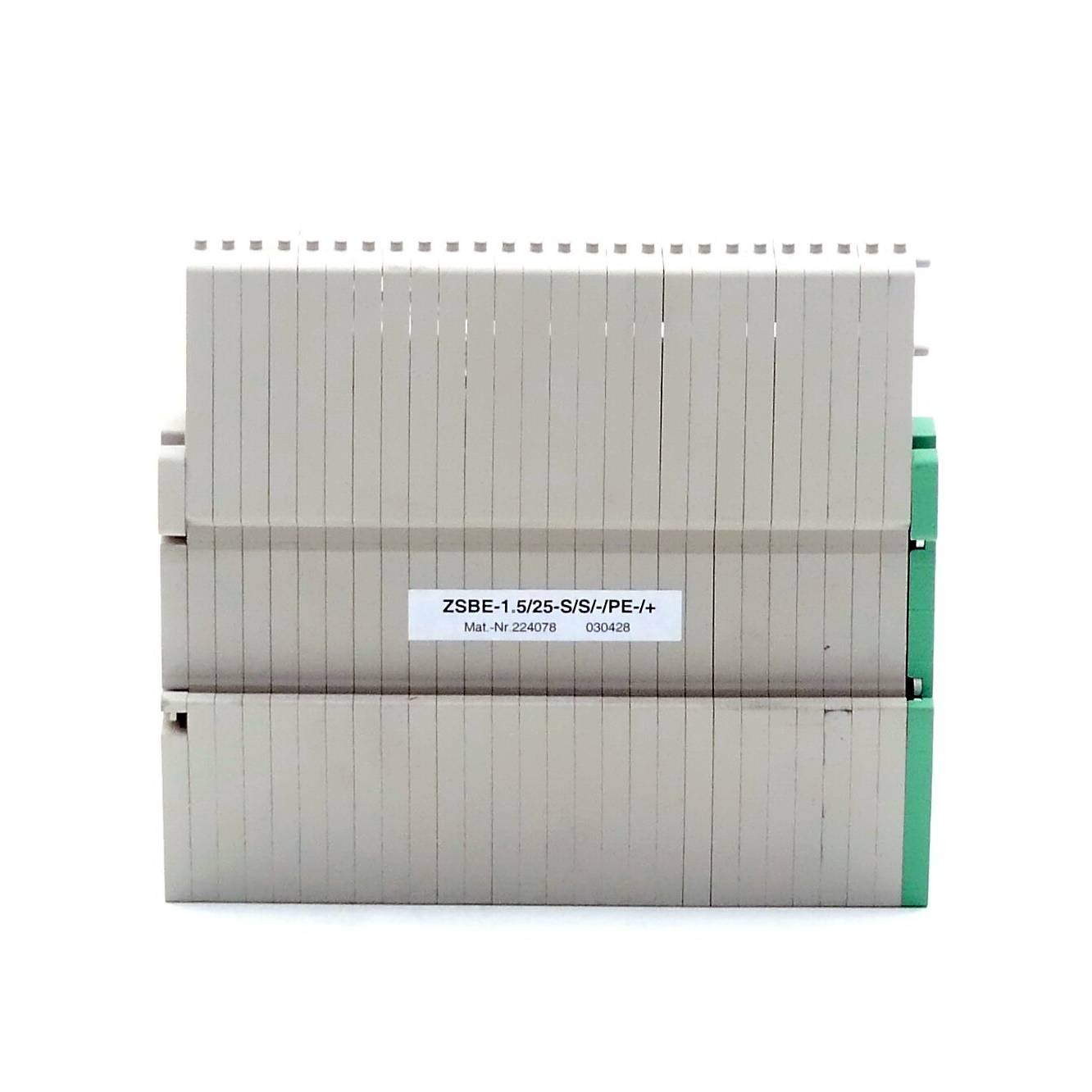 Moeller Basisklemmblock ZSBE-1.5/25-S/S/-PE-/+ (224078)