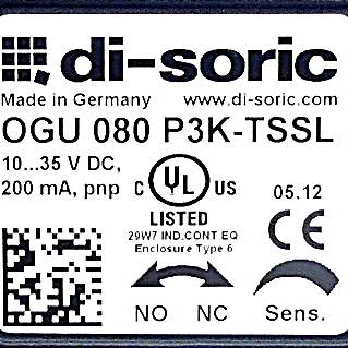 di-soric Gabellichtschranke OGU 080 P3K-TSSL (OGU 080 P3K-TSSL)
