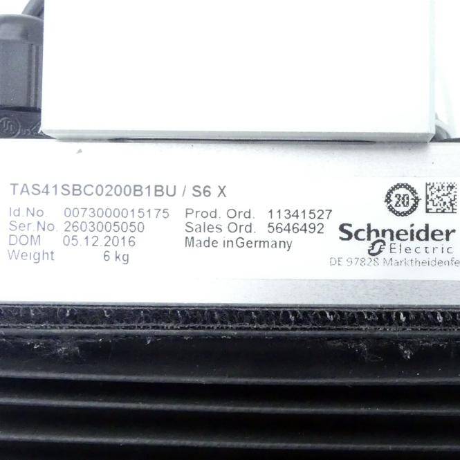 Schneider Electric Lineartisch 007300001575 (TAS41SBC02001BU / S6 X)