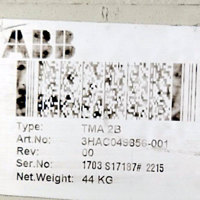 ABB Getriebe inkl. Motor TMA 2B (3HAC049856-001)