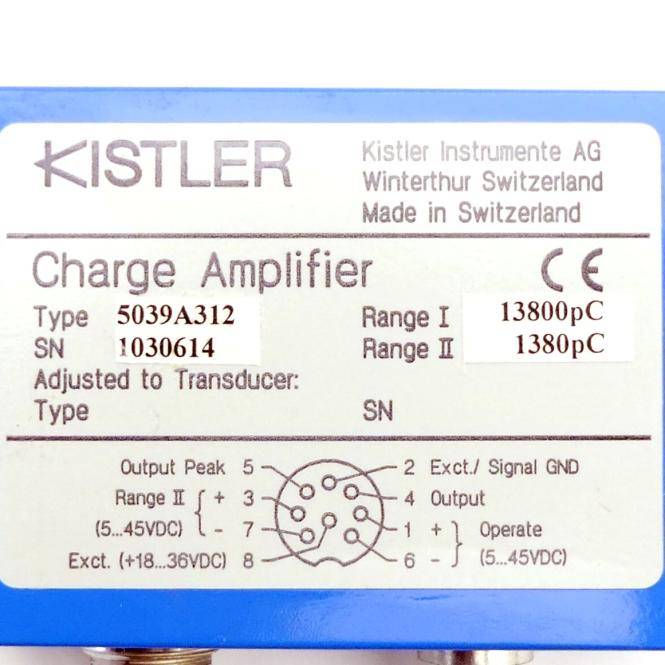 Kistler Ladungsverstärker 1030614 (5039A312)